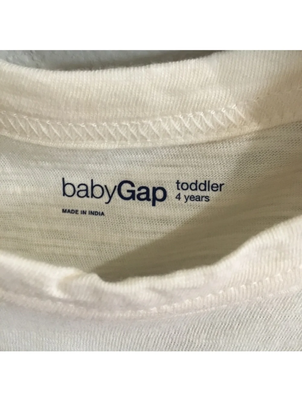 Baby Gap Kids 'Pirate Radio' Graphic Tee - Cream with Navy Print